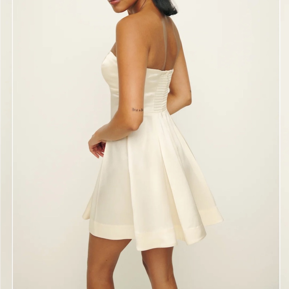 Reformation Jacques Satin Dress